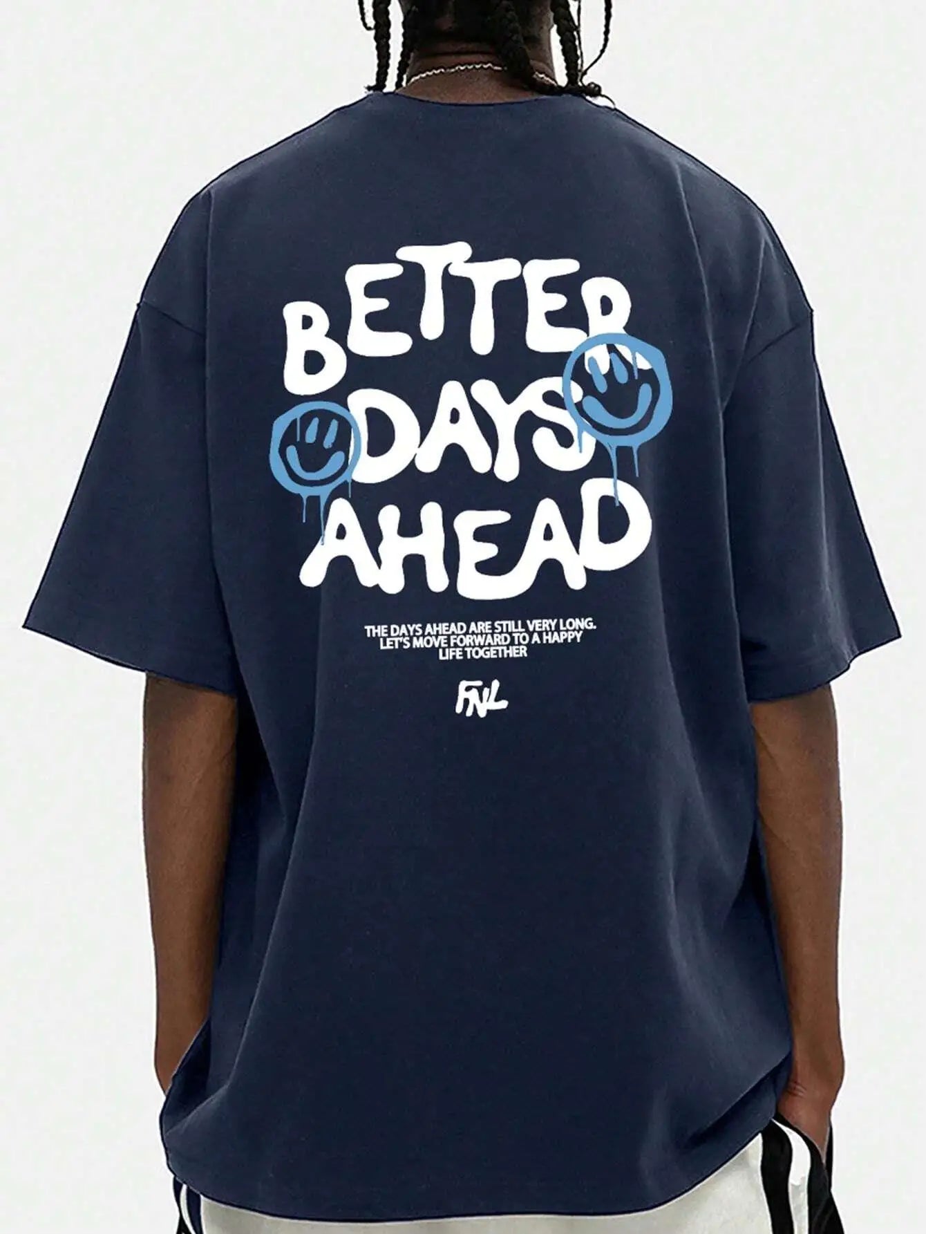 Better Days Ahead Graphic Loose Tshirt