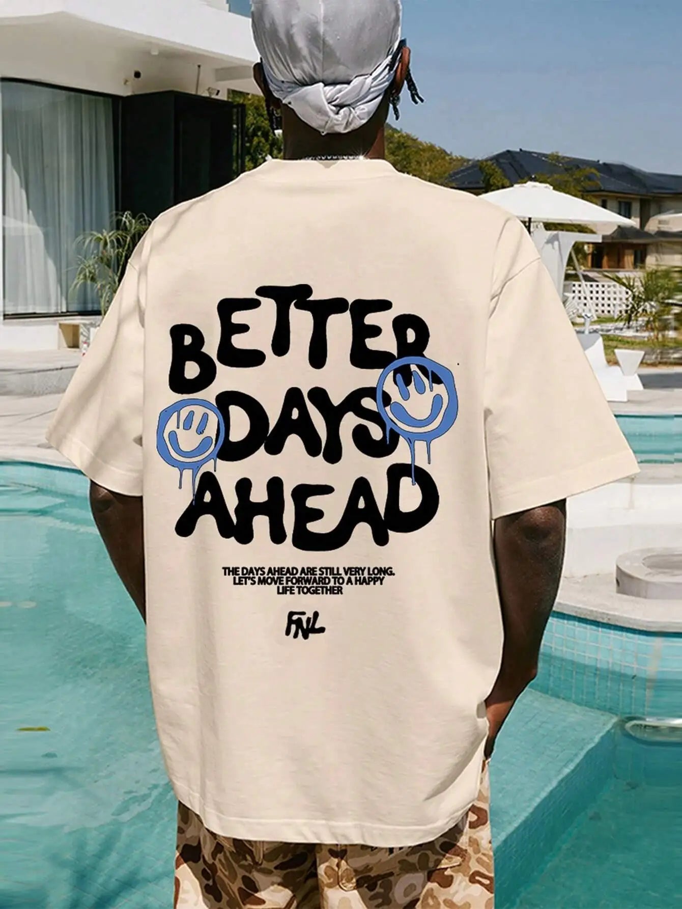 Better Days Ahead Graphic Loose Tshirt