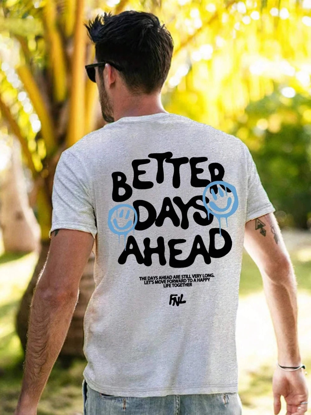 Better Days Ahead Graphic Loose Tshirt